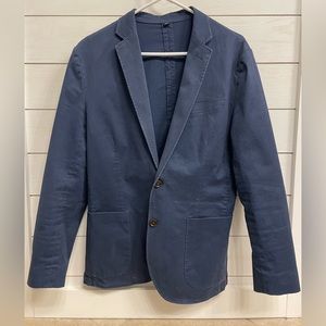 JCrew Men’s Navy Chino Suit Jacket Size 38